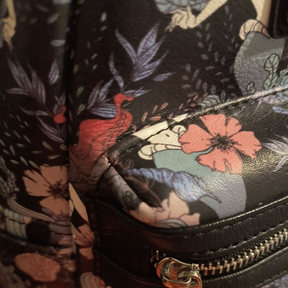 Loungefly Disney The Little Mermaid Ariel Allover Print Mini Backpack - Picture 6 of 8